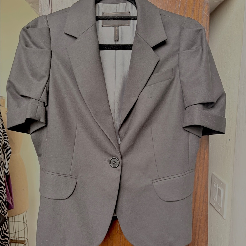 BCBGMaxAzria Charcoal Blazer